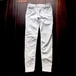 Zara White Jeans Size 4